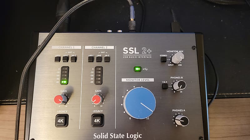 Solid State Logic SSL 2+ USB Audio Interface | Reverb