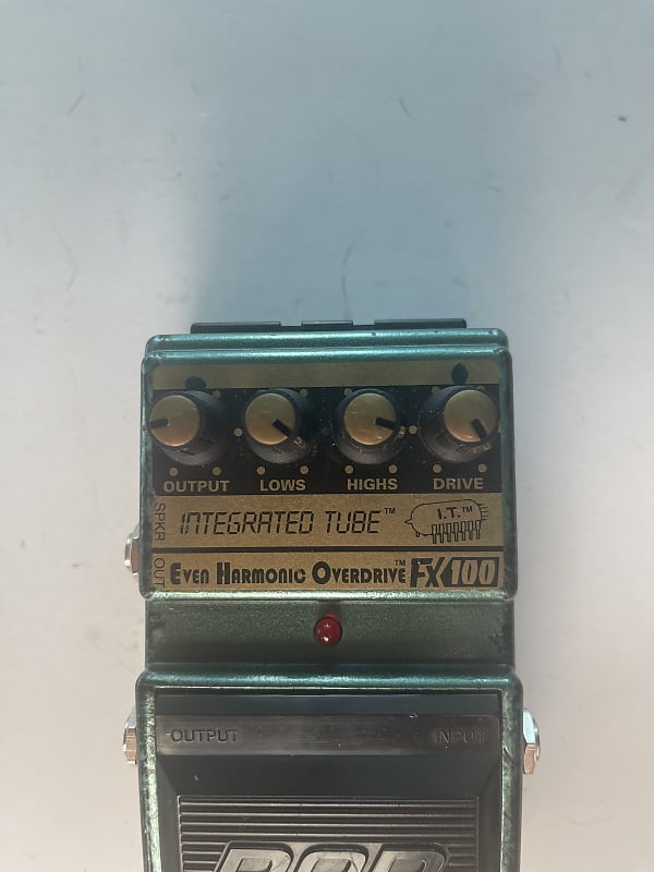 DOD / digitech FX100 Integrated Tube Even Harmonic Overdrive