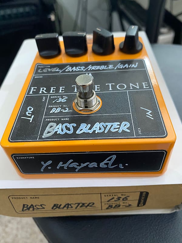 【即納！最大半額！】 Free The Reverb | Orange Blaster Bass BB-2 Tone ベース