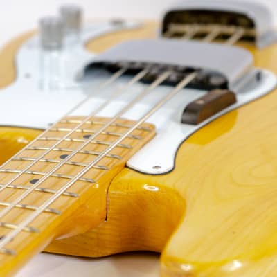 Vintage 70s Memphis 105N P-Bass Natural with Case image 9
