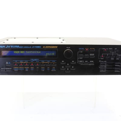 Roland JV-1080 synthesizer module With owners manual