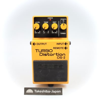 美品 BOSS DS-2 TURBO Distortion BOSS DS-2 TURBO Distortion 1987 W/Box Vintage Guitar Pedal