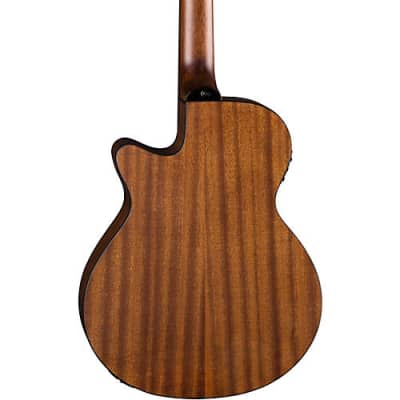 Luna Tribal Acoustic / Electric Bass 34 Inch Scale TSB image 6