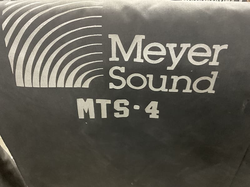 Meyer Sound MTS4a four cover original image 1