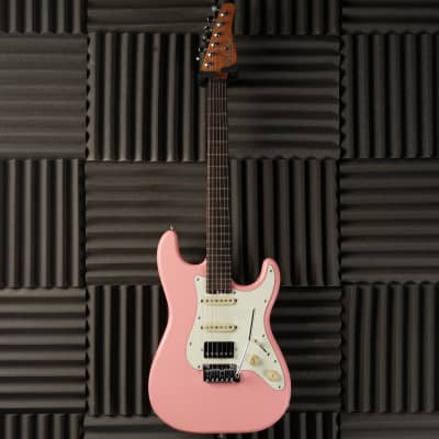 Schecter Nick Johnston Traditional HSS with Ebony Fretboard 2020 - Present - Atomic Coral image 2