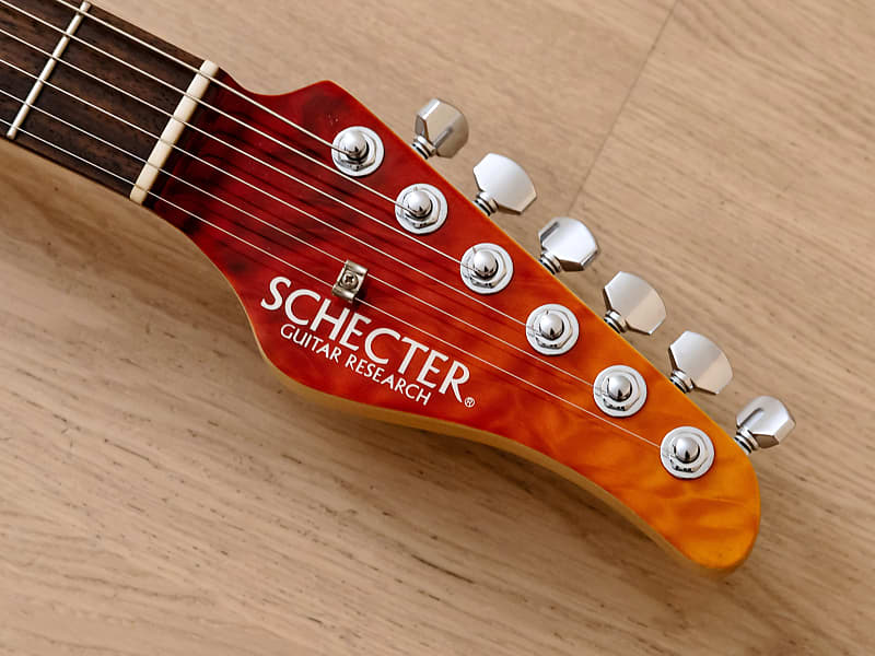 Schecter Avenger FR-S Apocalypse Red Reign Guitar B-Stock