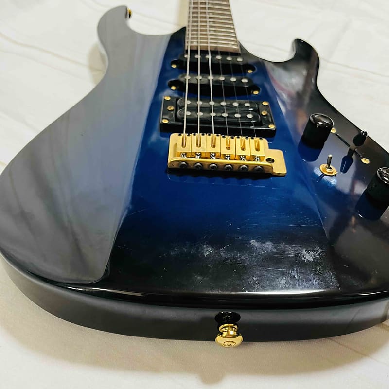 【良品】Aria pro Ⅱ MA-DELUXE MAGNA ハムバッカー Aria Pro Ⅱ MA-DELUXE Magna Series 1990s - Blue Burst | Reverb