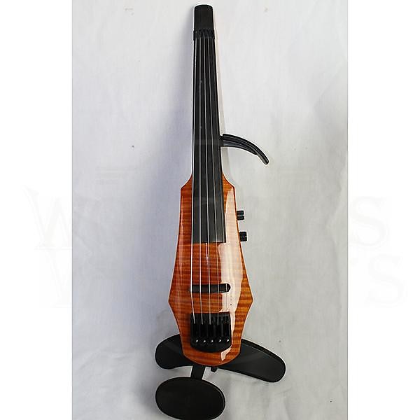 NS Design WAV Electric Violin Amberburst 5 string Reverb