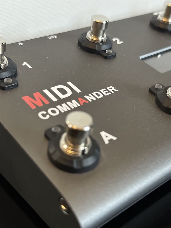 Meloaudio Midi commander guitar pedal | Reverb