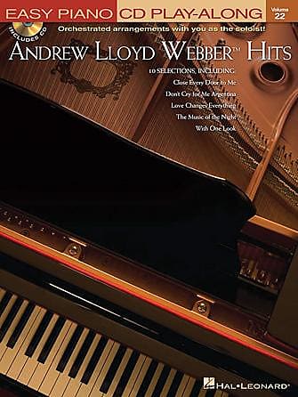 Andrew Lloyd Webber - Hits Easy Piano Play-Along | Reverb