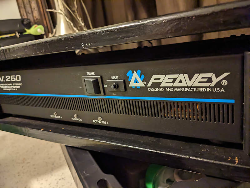 Peavey PV260 Professional Amplifier Power Stereo.- Vintage