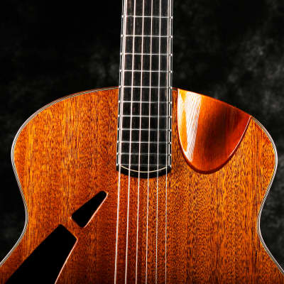 Avian Skylark 2A Natural All-solid Handcrafted African Mahogany Acoustic Guitar image 3