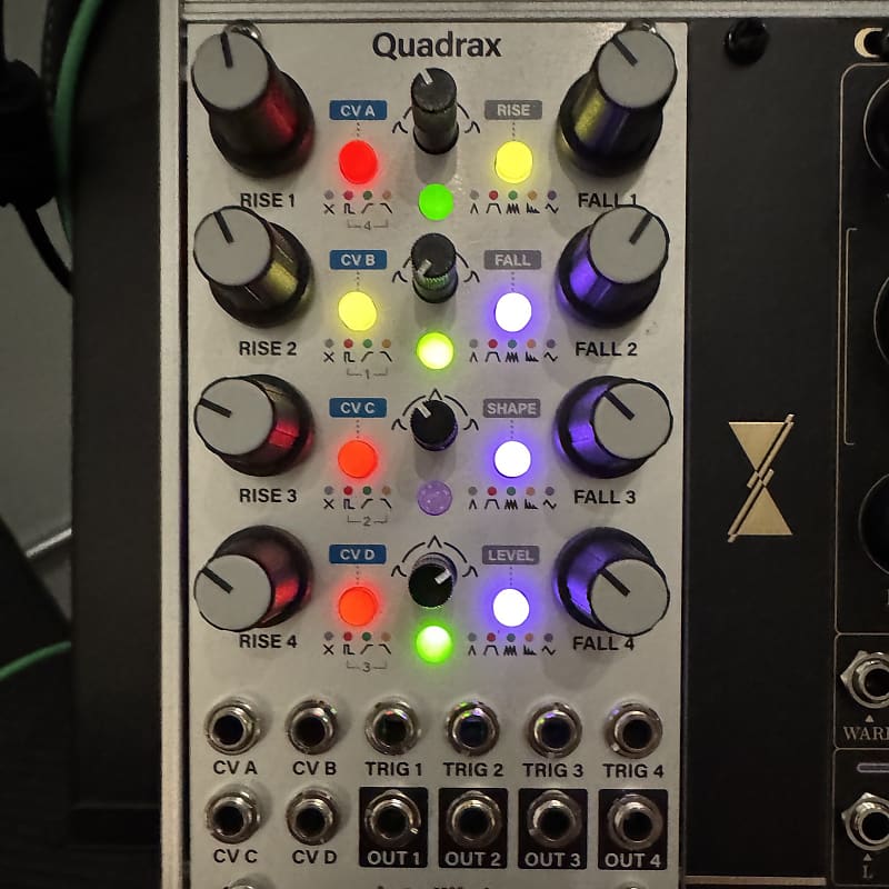 鍵盤楽器 Intellijel - Quadrax Intellijel Quadrax Quad Function Generator Eurorack Synth Module