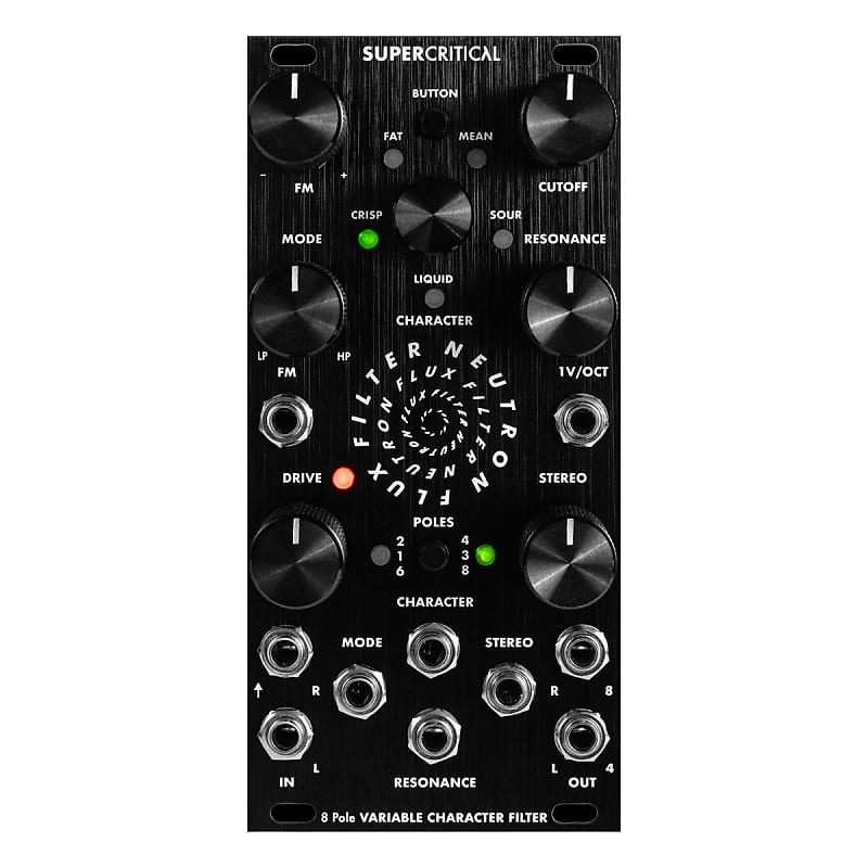 Supercritical Neutron Flux Filter Eurorack VCF Module Reverb UK