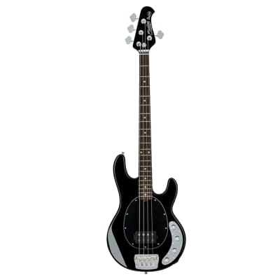 Sterling Ray34-BK Bass with Rosewood Fretboard Black Bass Guitar image 1