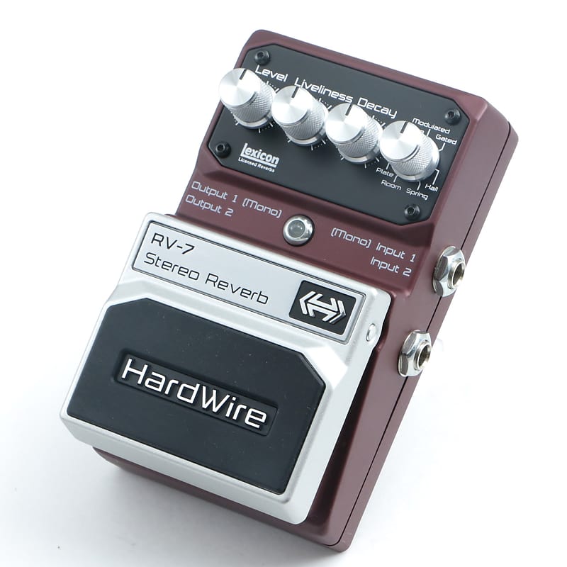 DigiTech Hardwire RV-7 Stereo Reverb