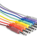 Hosa CSS-830 Balanced Patch Cables 1/4" TRS to Same 1 Foot