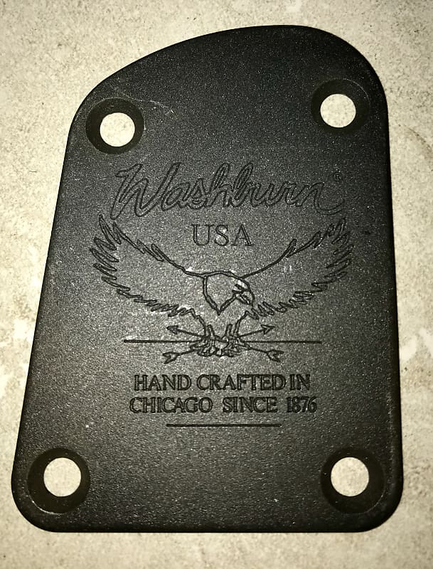 Washburn Guitar neck plate made in the usa image 1