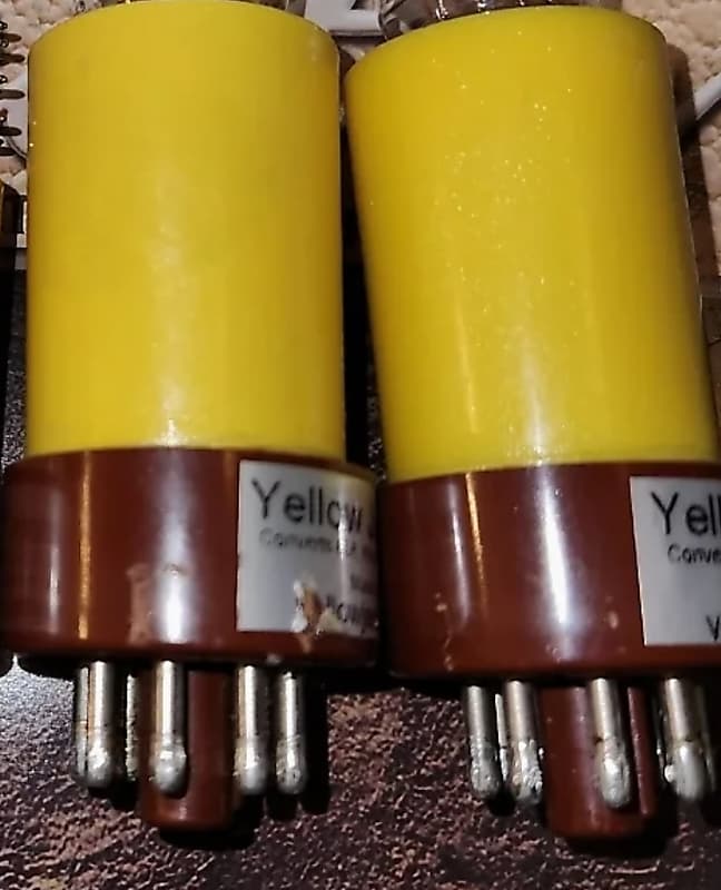 THD Yellowjacketset of 2 tube converters el84 yellow jackets Reverb