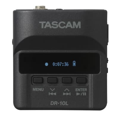 TASCAM DR-10L Ultra-Compact Digital Recorder Lavalier Microphone Combo image 4