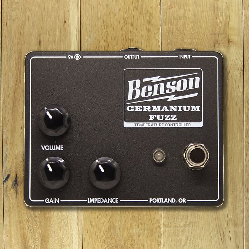 Benson Amps Germanium Fuzz Black | Reverb Canada Benson Amps Germanium Fuzz Black | Reverb Canada