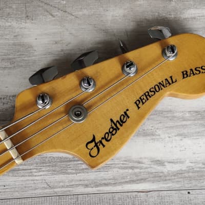 1970's Fresher Japan "Personal Bass" Precision Bass (Sunburst) image 9
