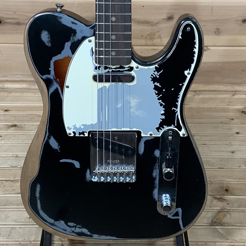 Fender Joe Strummer Telecaster Electric Guitar - Black image 1