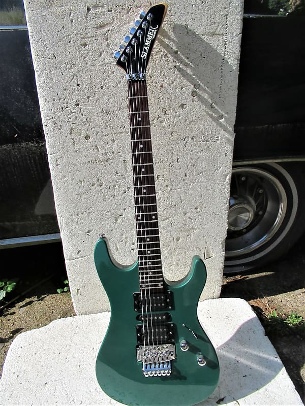 HAMER SLAMMER エレキギター グリーン Hammer Slammer 1990's Green | Reverb