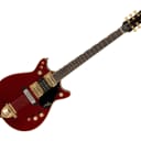 Used Gretsch G6131MYRB Ltd. Ed. Malcolm Young Signature Jet Vintage Firebird Red