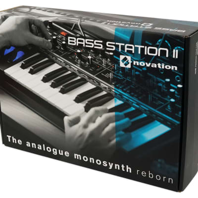 Novation BASS STATION II 25Key MIDI USB Keyboard Synthesizer+Focusrite Interface image 10