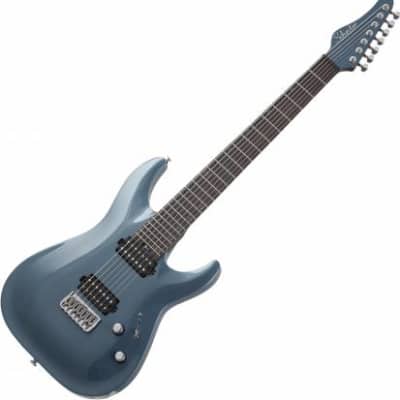 Schecter 7 String RH Signature Electric Guitar Aaron Marshall AM-7 Cobalt Slate for sale