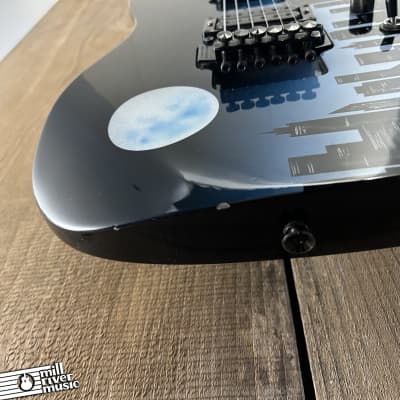 Mason Bernard Custom Graphic Electric Guitar Bernie Rico c.1991 w/ Hard case image 7