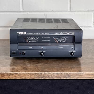 Yamaha A100a Power Amp - Black | Reverb