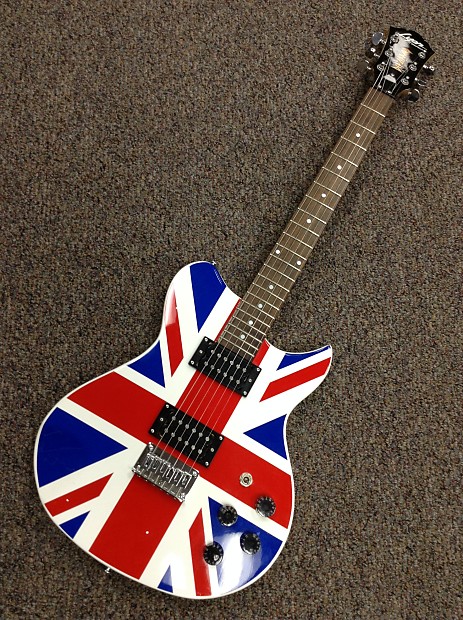 Lyon by washburn def shop leppard electric guitar