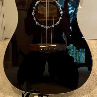 Fender® T-Bucket 300ce Quilted Maple Acoustic-Electric Guitar Trans Blue |  Reverb