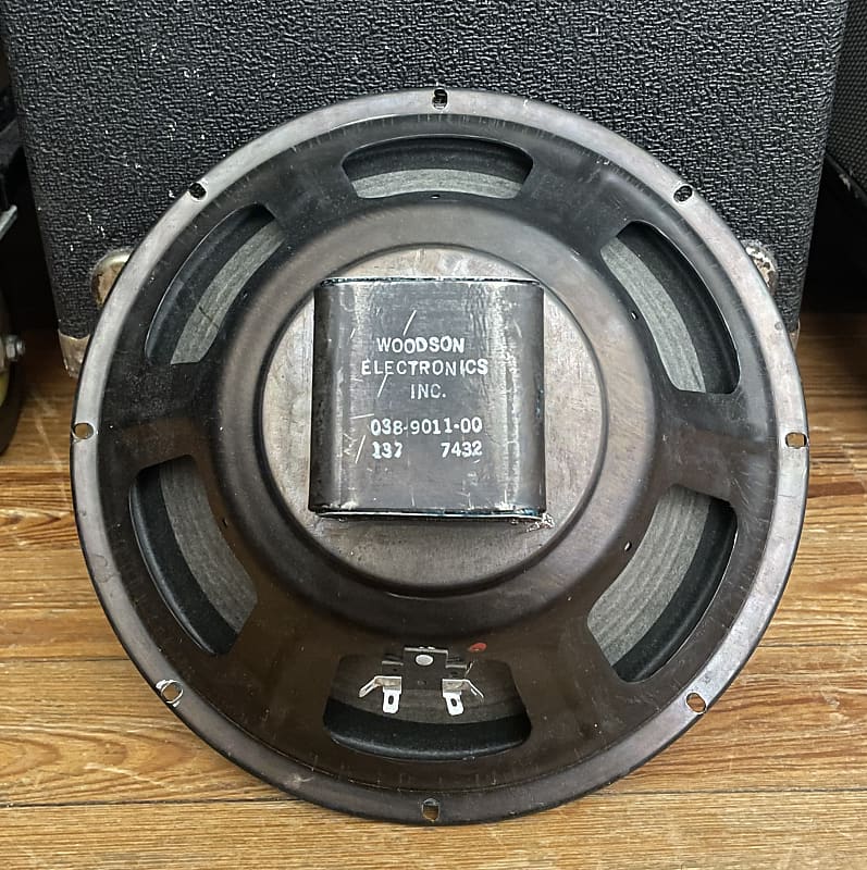 Vintage CTS AlNiCo Squareback 12” Guitar Speaker 8 Ohms Reverb