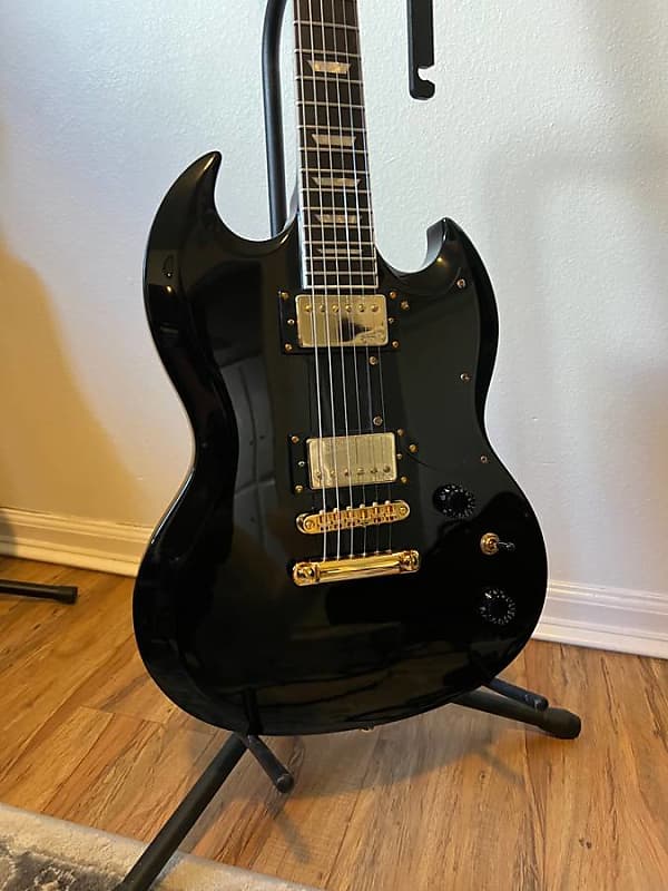 SG Harley BentonB DC-DLX Gotoh Black inkl. Chrom Hardware hotsell !