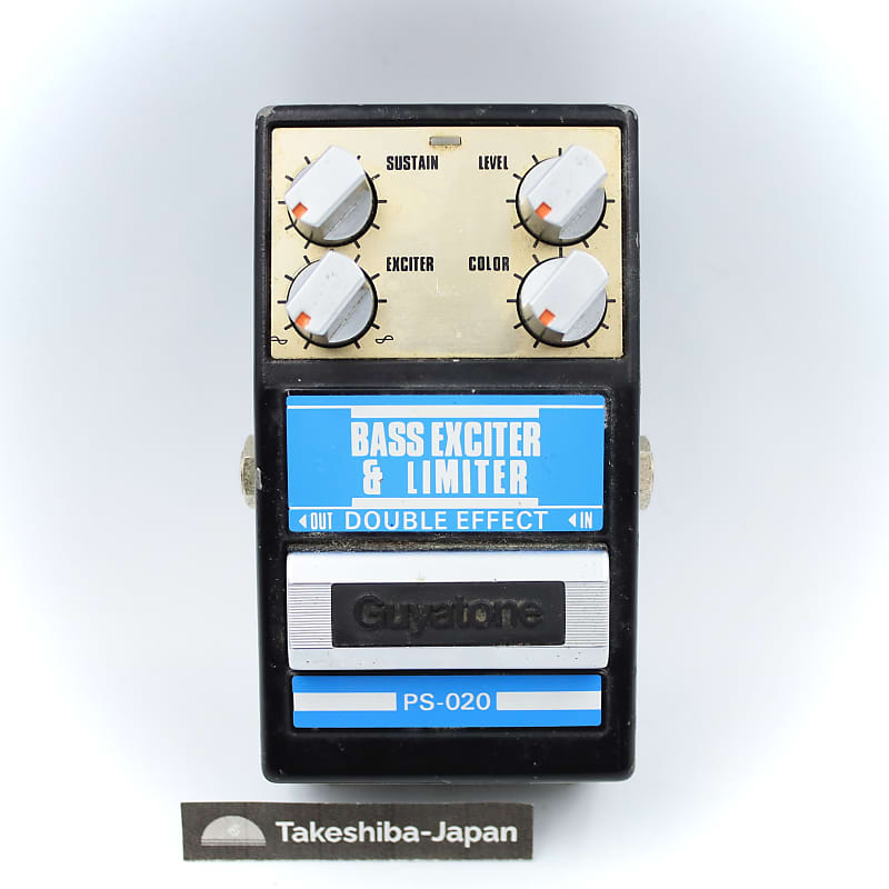 Guyatone PS-020 Bass Exciter & Limiter Made in Japan Guitar Double Effect Pedal 8511620 image 1