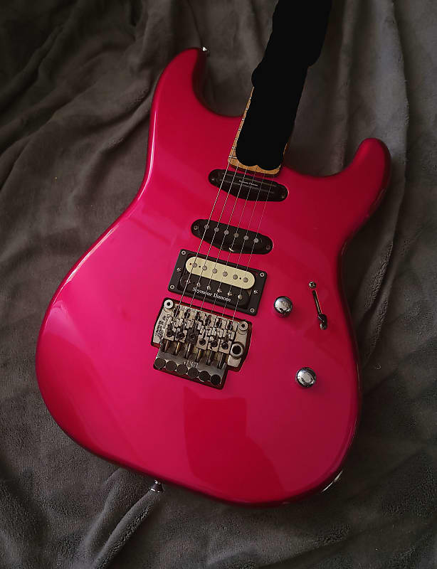 ESP Mirage Strat Body / Sinclair Bridge / Pickups - Magenta | Reverb