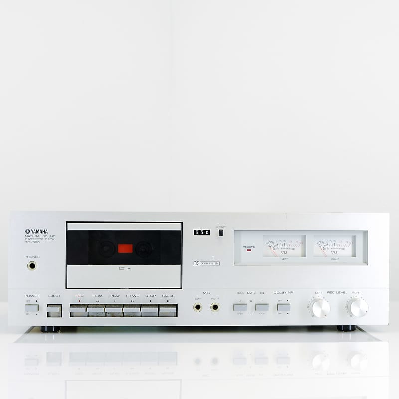 Yamaha TC-320 Natural Sound Cassette Deck 1979-1980 - Silver image 1
