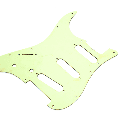Aged 62 SC Pickguard Mint Green 3 Ply Vintage Thick Mid Layer GuitarSlinger Premium  fits Strat  ® image 7