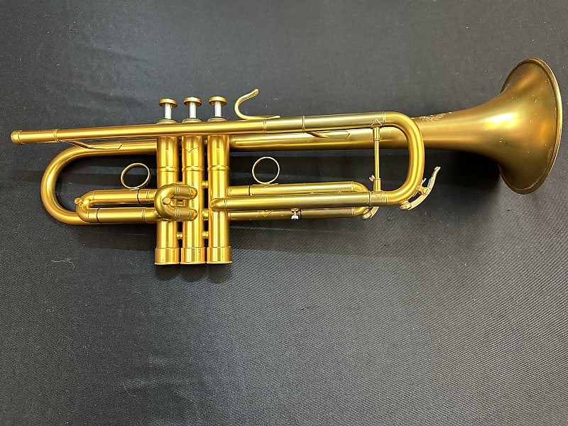 B&S MBX3 Heritage Bb Trumpet - Brushed Gold Lacquer | Reverb