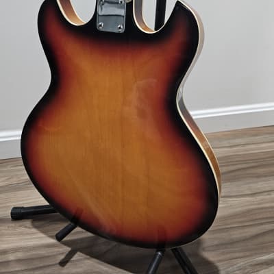 Vintage Semi Hollow Body Kawai Guitar 60s-70s image 4