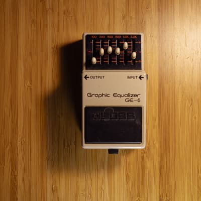BOSS Graphic Equalizer GE-6　ヴィンテージ TONEHOME - the World of Vintage Guitar Effects Pedals - GE-6