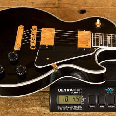Gibson Custom Les Paul Custom w/Ebony Fingerboard Gloss Ebony image 9