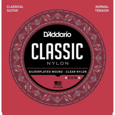 Classical Guitar String By D'addario EJ27N,Normal Tension For Full Size Classics for sale