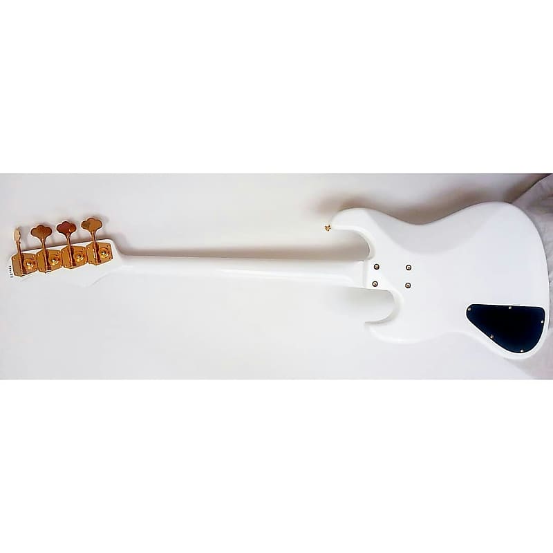 Moon JJ4 Larry Graham Signature all white