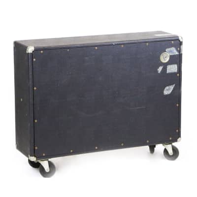 1968 Guild Thunderbird Bass Guitar Amplifier Vintage Tube 2x15” Cabinet Black w/ Two-Tone Grill Jensen C15N 15” Speaker & Oxford 15T6 15 Spkr from Indigo Ranch Studio image 7