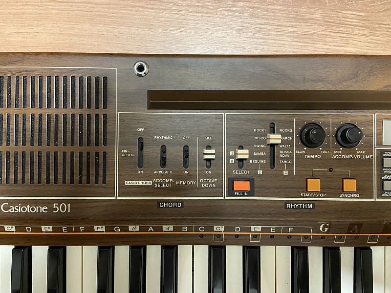 CASIO Casiotone CT-501　カシオトーン CASIO -RARE- Casiotone 501 Made in 1980~ Keyboard カシオ