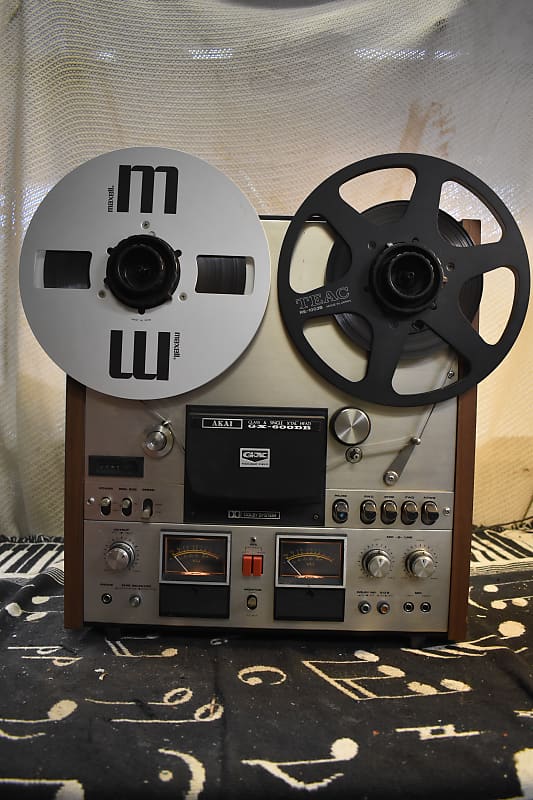 Akai Gx 600 DB 1970s Vintage Reel To Reel  			